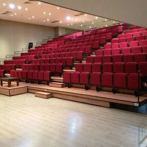 telescopic retractable seating system -RT1225