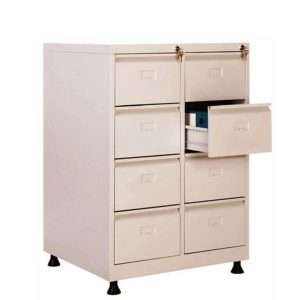 8 drawer metal filing cabinet