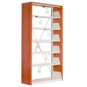 one-sided library shelving systems